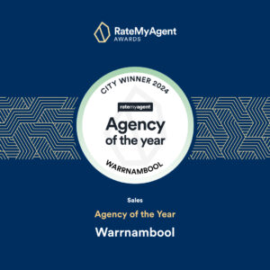 Gleeson Real Estate Rate My Agent Agency of the year Warrnambool 2024